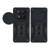 Θήκη Ring Armor CamShield Sonique για Xiaomi Redmi Note 14 Pro 5G / Poco X7 5G Μαύρο