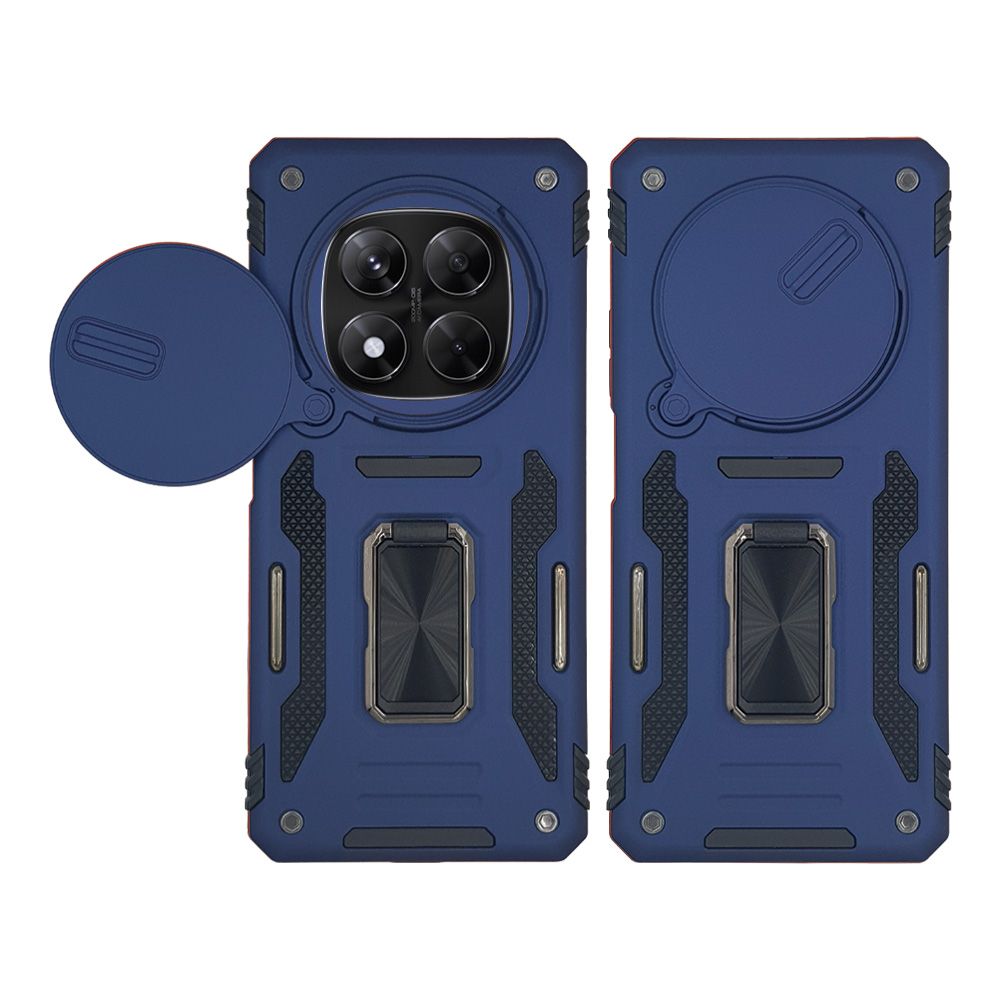Θήκη Ring Armor CamShield Sonique για Xiaomi Redmi Note 14 Pro 5G / Poco X7 5G Μπλέ