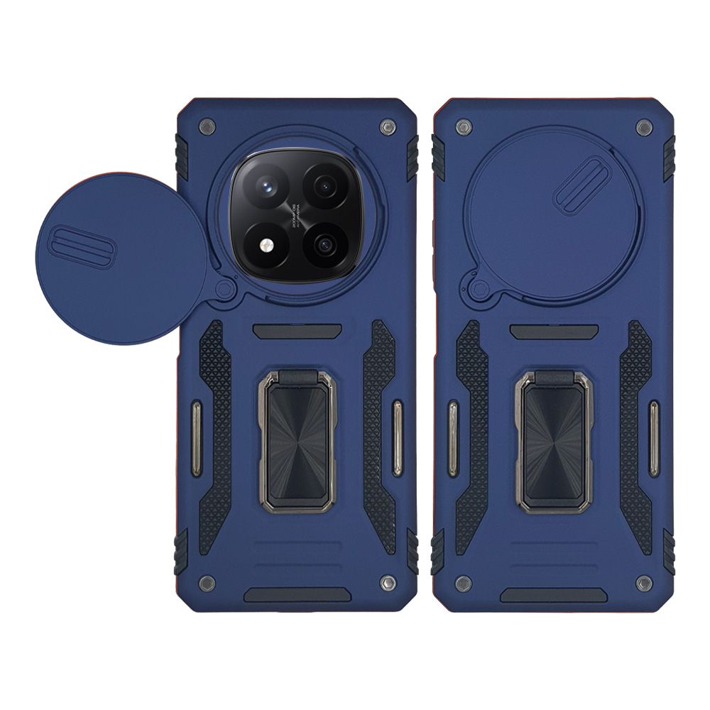Θήκη Ring Armor CamShield Sonique για Xiaomi Redmi Note 14 Pro Plus 5G Μπλέ