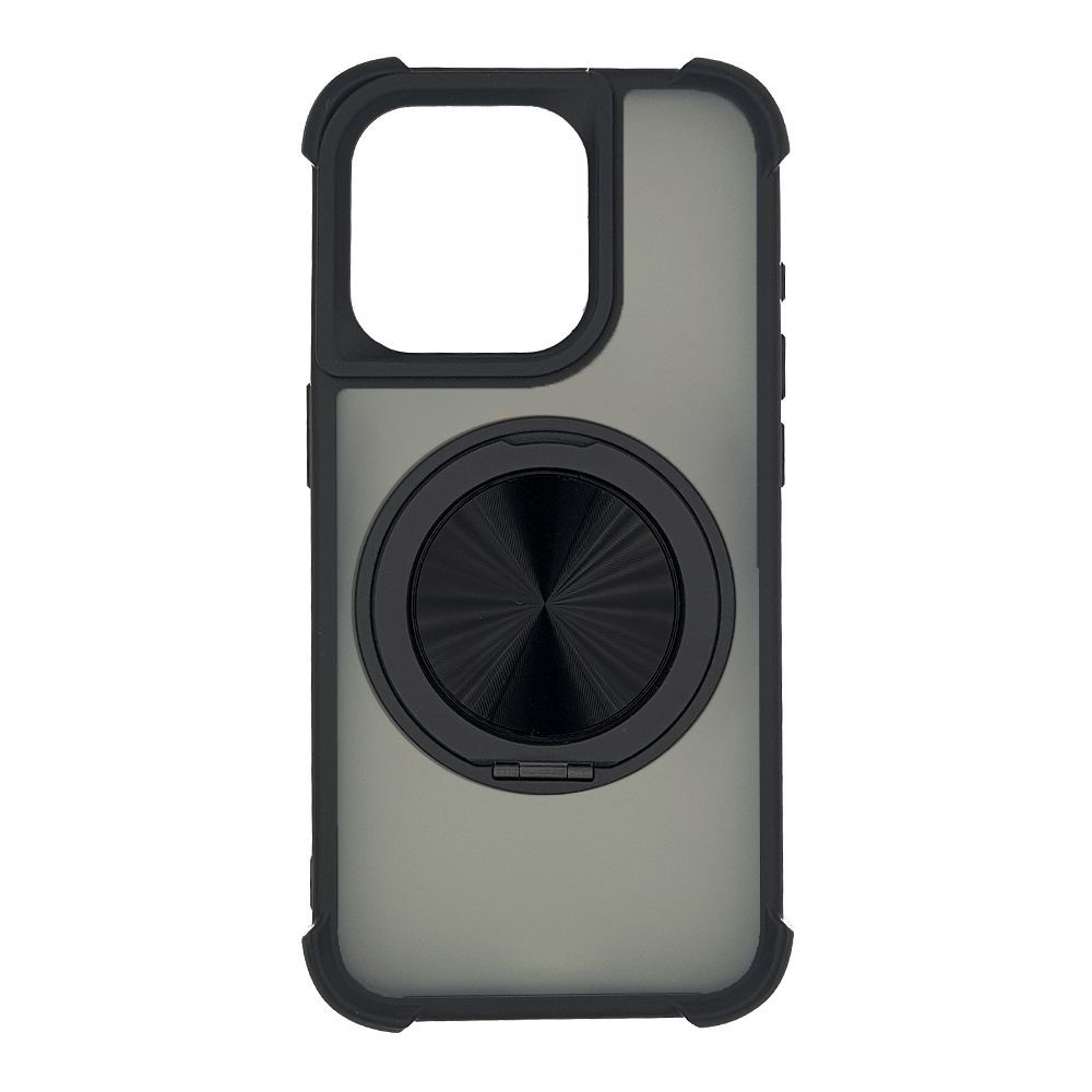 Θήκη Magnetic MagMatte Ring Sonique Apple iPhone 15 Pro Μαύρο