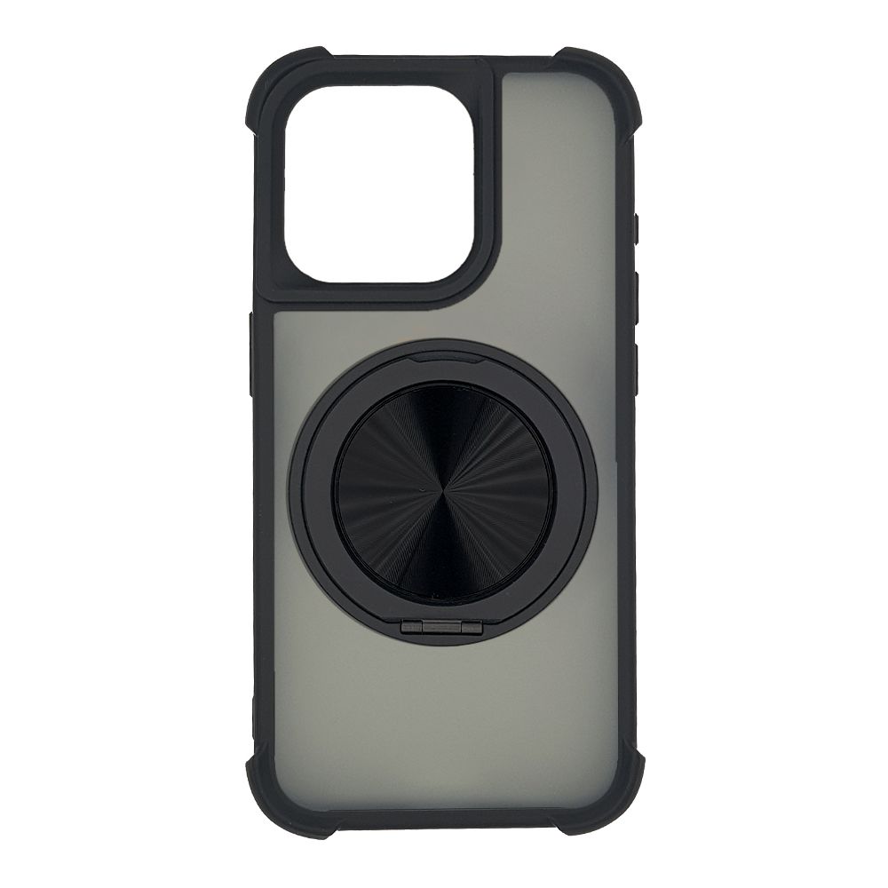 Θήκη Magnetic MagMatte Ring Sonique Apple iPhone 16 Pro Μαύρο