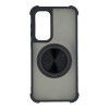 Θήκη Magnetic MagMatte Ring Sonique Samsung Galaxy S24 FE Μαύρο
