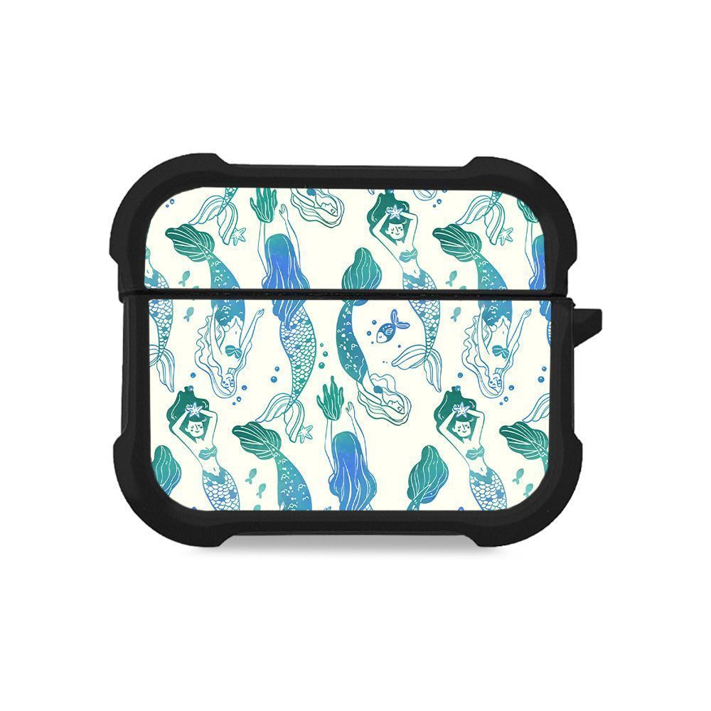 Θήκη Σιλικόνης Sonique Ocean Series για AirPods Pro / Pro 2 Γοργόνες