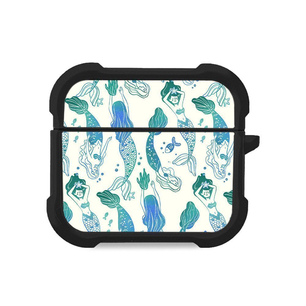 Θήκη Σιλικόνης Sonique Ocean Series για AirPods 3 Γοργόνες