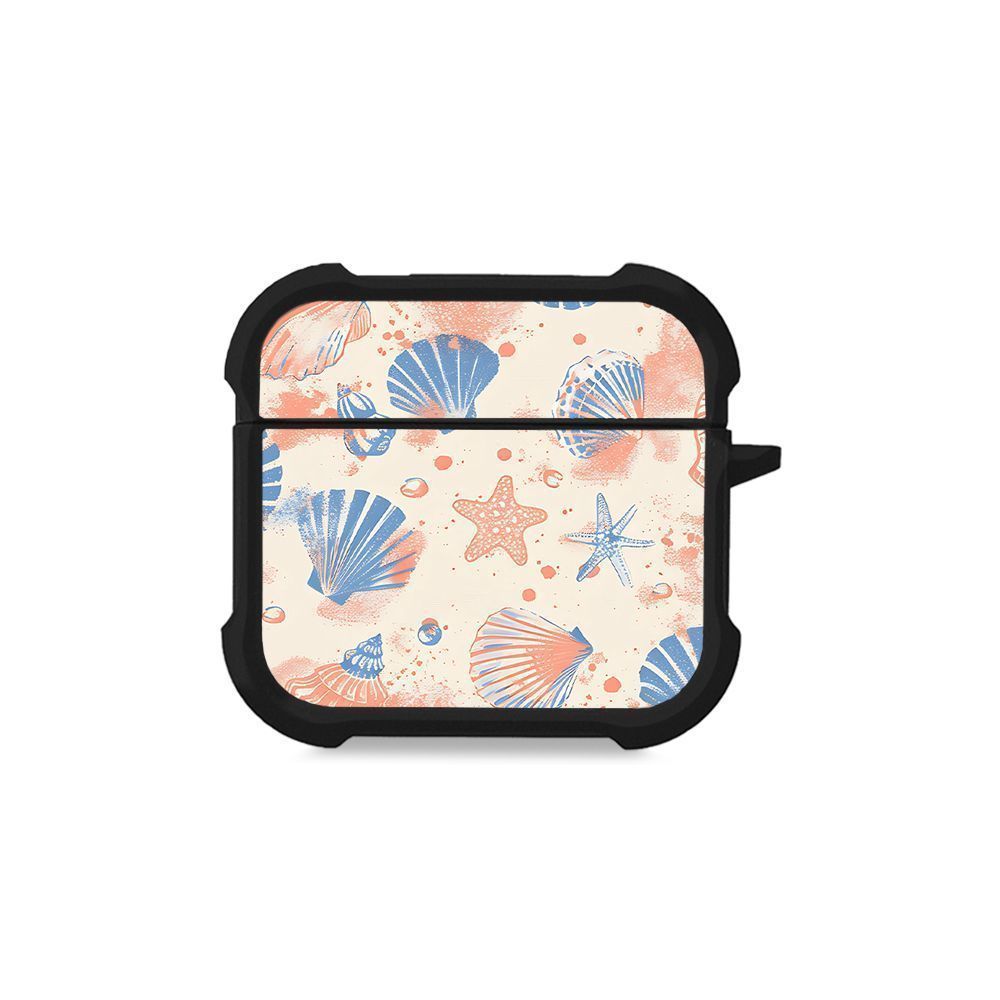 Θήκη Σιλικόνης Sonique Ocean Series για AirPods 4 Κοχύλια