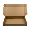 Κασετίνα Συσκευασίας για Αποστολές Eshop 24x12.5x3.8cm από Καφέ Τρίφυλλο Χαρτόνι 50τμ Καφέ