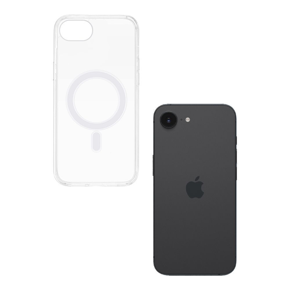 Θήκη Magnetic MagCase Sonique Apple iPhone 16e / iPhone 17e Διάφανο