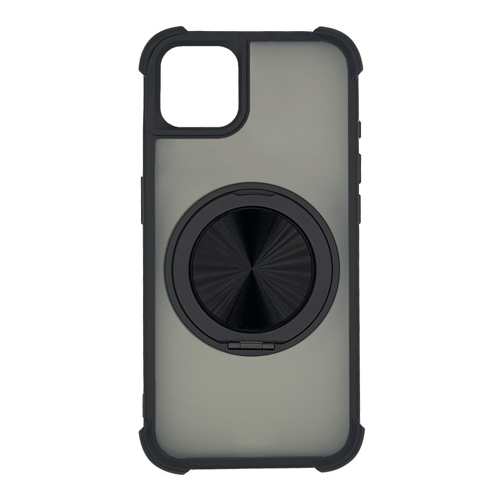 Θήκη Magnetic MagMatte Ring Sonique Apple iPhone 15 Plus Μαύρο