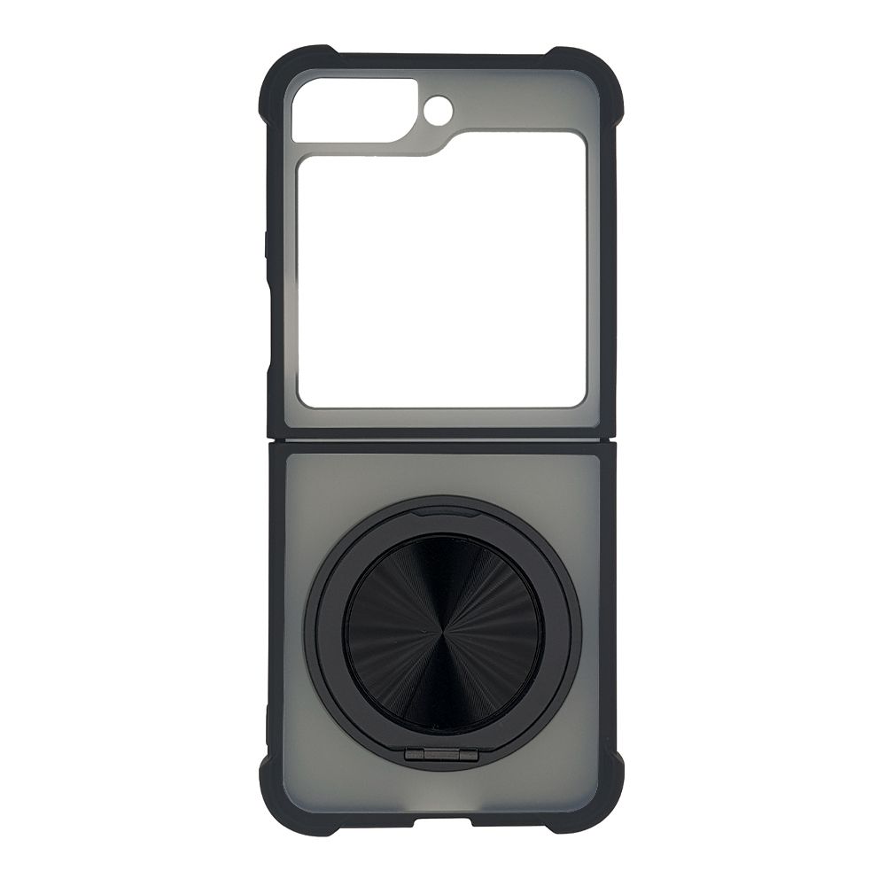 Θήκη Magnetic MagMatte Ring Sonique Samsung Galaxy Z Flip 5 / Galaxy Z Flip 6 Μαύρο