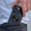 Θήκη Magnetic MagMatte Ring Sonique Samsung Galaxy Z Flip 5 / Galaxy Z Flip 6 Μαύρο