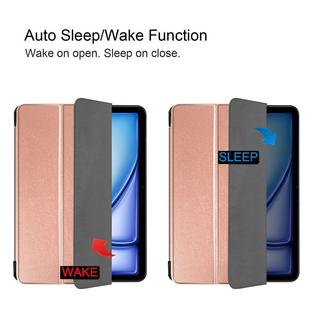 Θήκη Tablet Smartcase Slim Sonique για Apple iPad Air 2024 11" Ροζ Χρυσό