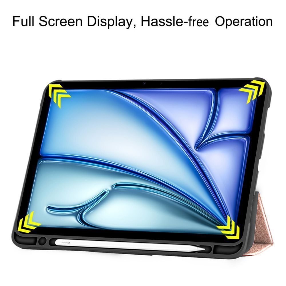 Θήκη Tablet Smartcase Slim Sonique για Apple iPad Air 2024 11" Ροζ Χρυσό