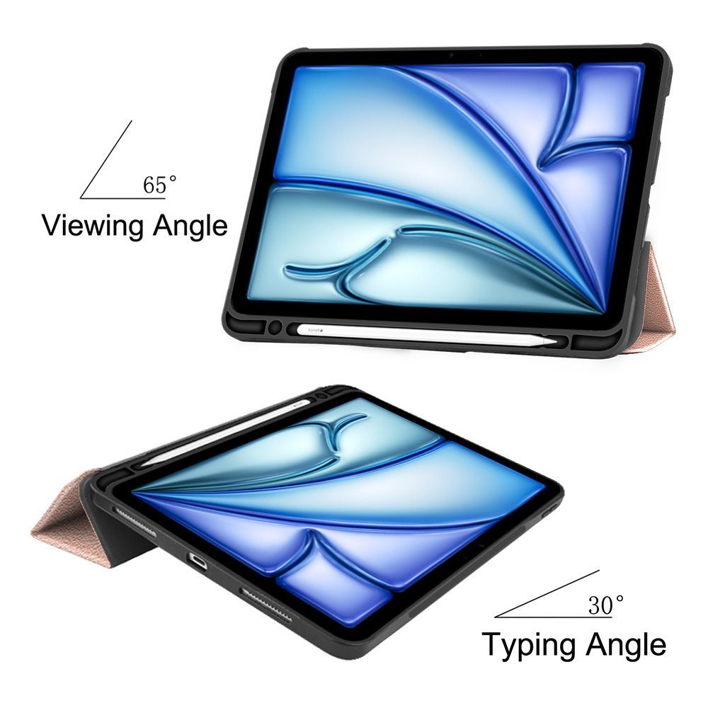 Θήκη Tablet Smartcase Slim Sonique για Apple iPad Air 2024 11" Ροζ Χρυσό