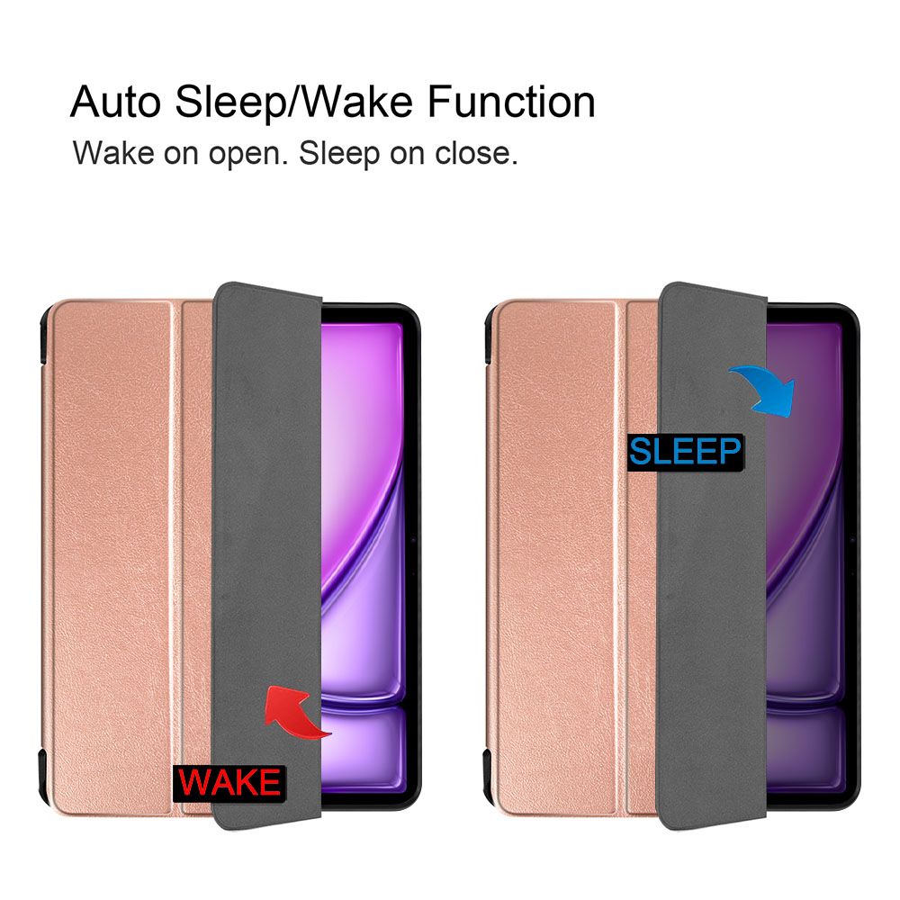 Θήκη Tablet Smartcase Slim Sonique για Apple iPad Air 2024 13" Ροζ Χρυσό