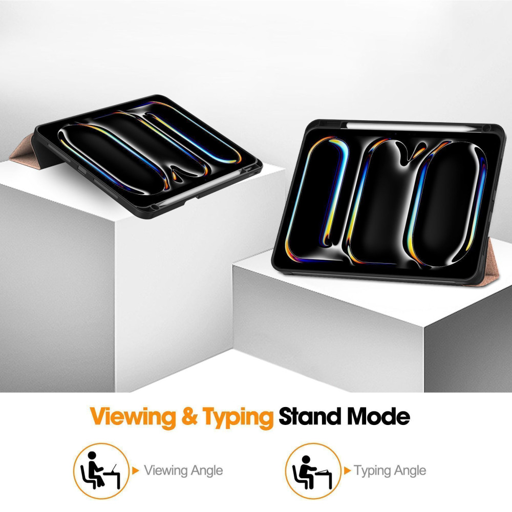 Θήκη Tablet Smartcase Slim Sonique για Apple iPad Pro 2024 11" Ροζ Χρυσό