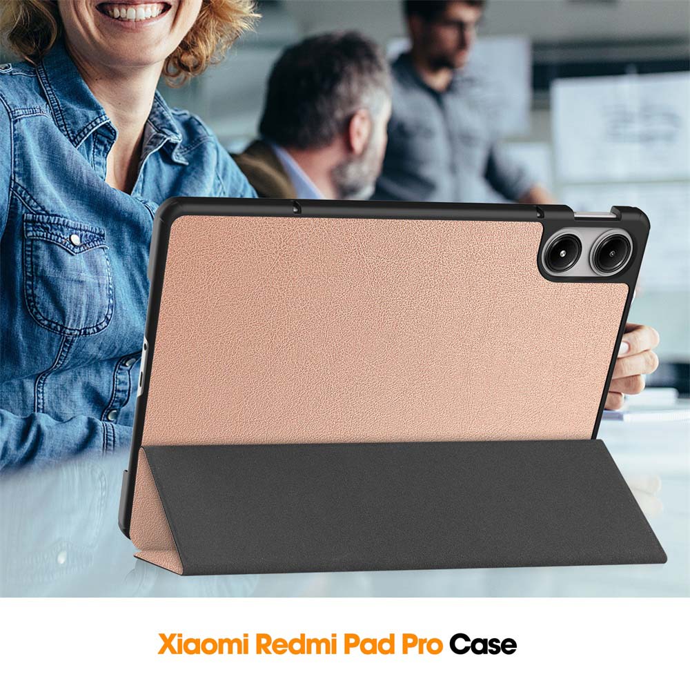 Θήκη Tablet Smartcase Slim Sonique για Xiaomi Redmi Pad Pro 12.1" Ροζ Χρυσό