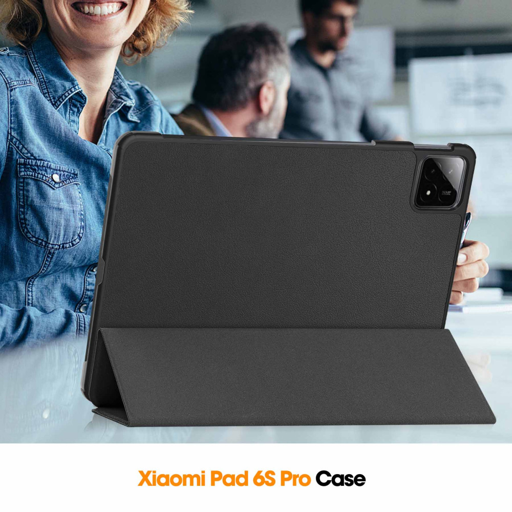 Θήκη Tablet Smartcase Slim Sonique για Xiaomi Pad 6s Pro 12.4" Μαύρο