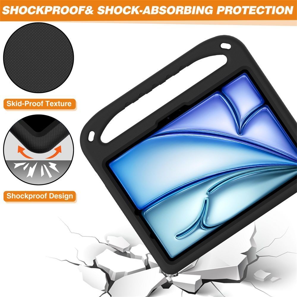 Θήκη Tablet Sonique Jazzy Kidsafe με Χειρολαβή για Apple iPad Pro 2024 11" / iPad Air 2024 11" Μαύρο