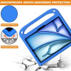 Θήκη Tablet Sonique Jazzy Kidsafe με Χειρολαβή για Apple iPad Pro 2024 11" / iPad Air 2024 11" Μπλέ