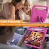 Θήκη Tablet Sonique Jazzy Kidsafe με Χειρολαβή για Apple iPad Pro 2024 11" / iPad Air 2024 11" Φούξια