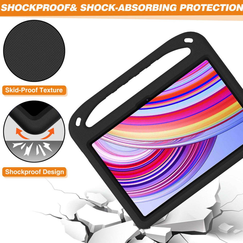 Θήκη Tablet Sonique Jazzy Kidsafe με Χειρολαβή για Xiaomi Redmi Pad Pro 12.1" Μαύρο