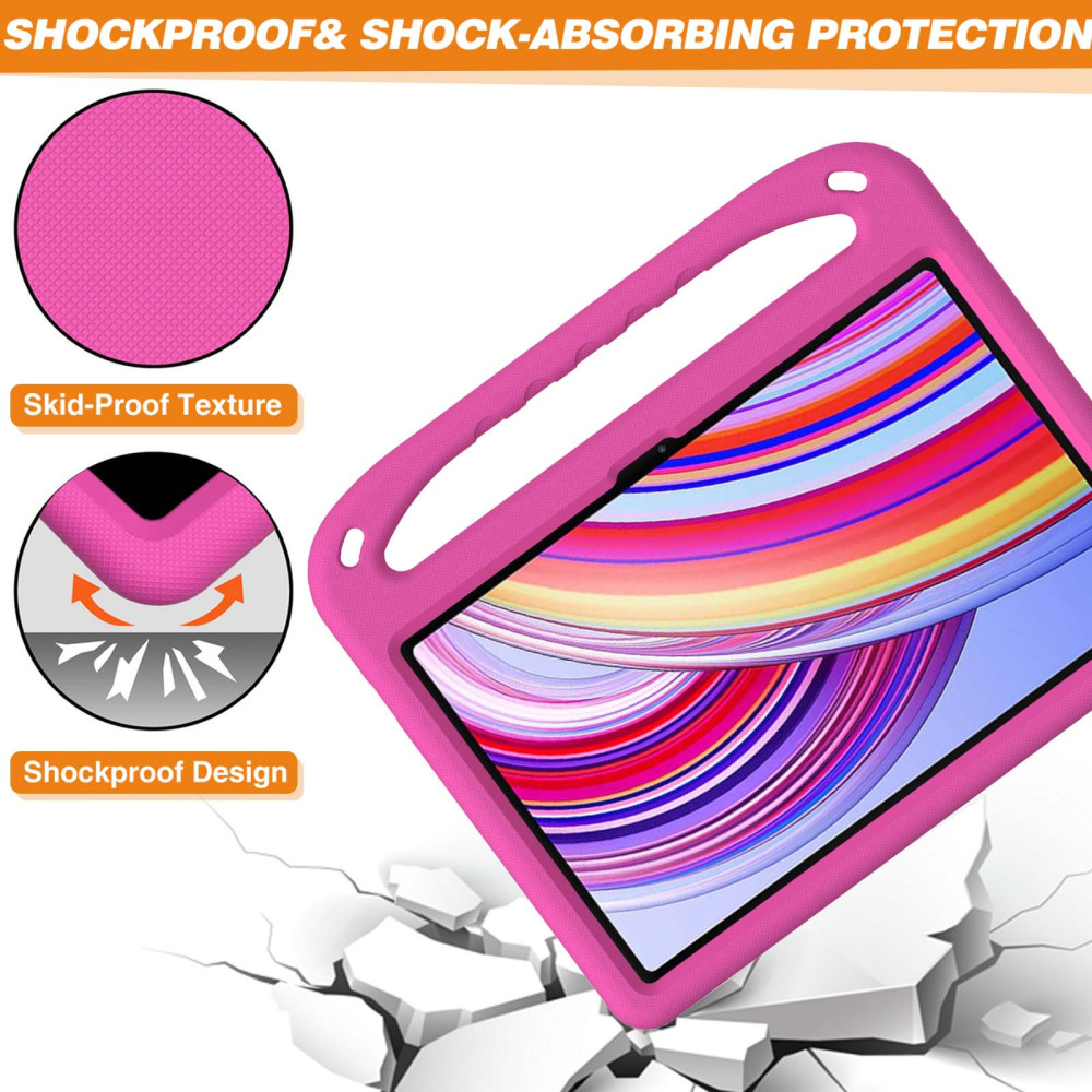 Θήκη Tablet Sonique Jazzy Kidsafe με Χειρολαβή για Xiaomi Redmi Pad Pro 12.1" Φούξια
