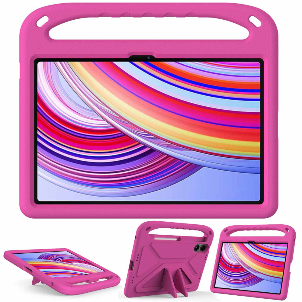 Θήκη Tablet Sonique Jazzy Kidsafe με Χειρολαβή για Xiaomi Redmi Pad Pro 12.1" Φούξια