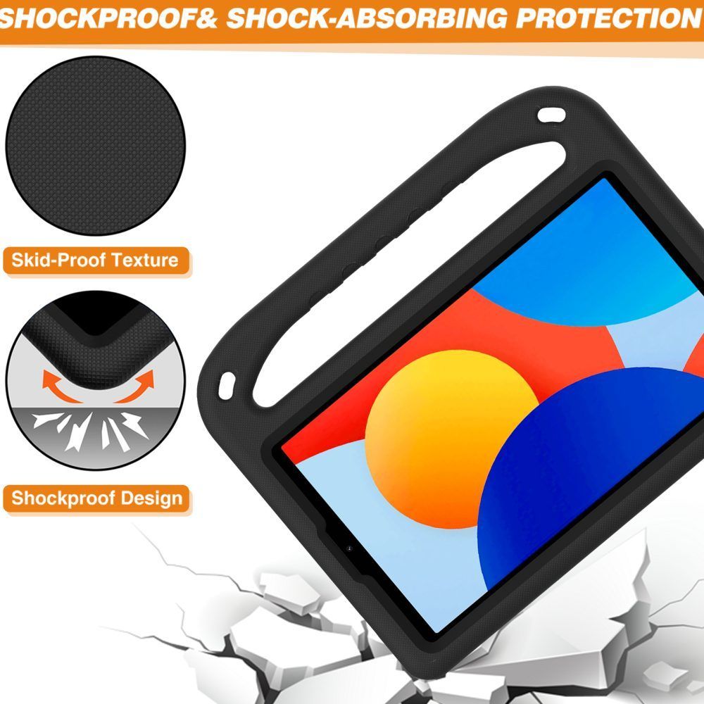 Θήκη Tablet Sonique Jazzy Kidsafe με Χειρολαβή για Xiaomi Redmi Pad SE 8.7" Μαύρο