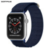 Λουράκι Nylon Alpine Loop Band Sonique για Apple Watch (42/44/45/46/49MM) Μπλε Σκούρο