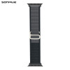 Λουράκι Nylon Alpine Loop Band Sonique για Apple Watch (42/44/45/46/49MM) Σκούρο Γκρι