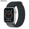 Λουράκι Nylon Alpine Loop Band Sonique για Apple Watch (42/44/45/46/49MM) Σκούρο Γκρι