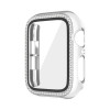 Θήκη Προστασία Luxury Diamond PC + Tempered Glass Sonique για Apple Watch 4/5/6/SE/SE 2/SE 3 40mm Διάφανο