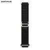 Λουράκι Nylon Alpine Loop Band Sonique 20mm για Samsung, Huawei, Amazfit, Xiaomi, Honor Μαύρο