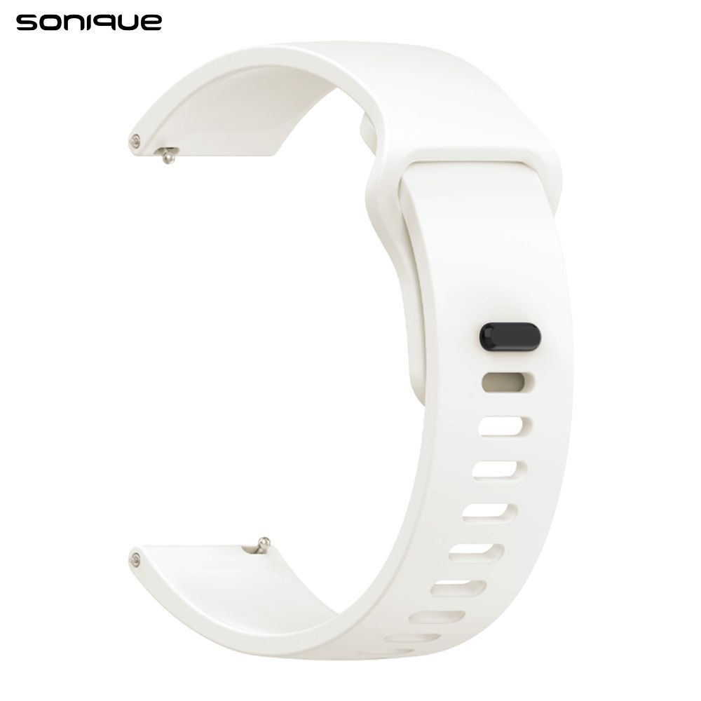 Λουράκι Σιλικόνης Sonique Color για Xiaomi Redmi Watch 5 Active / Redmi Watch 5 Lite Λευκό