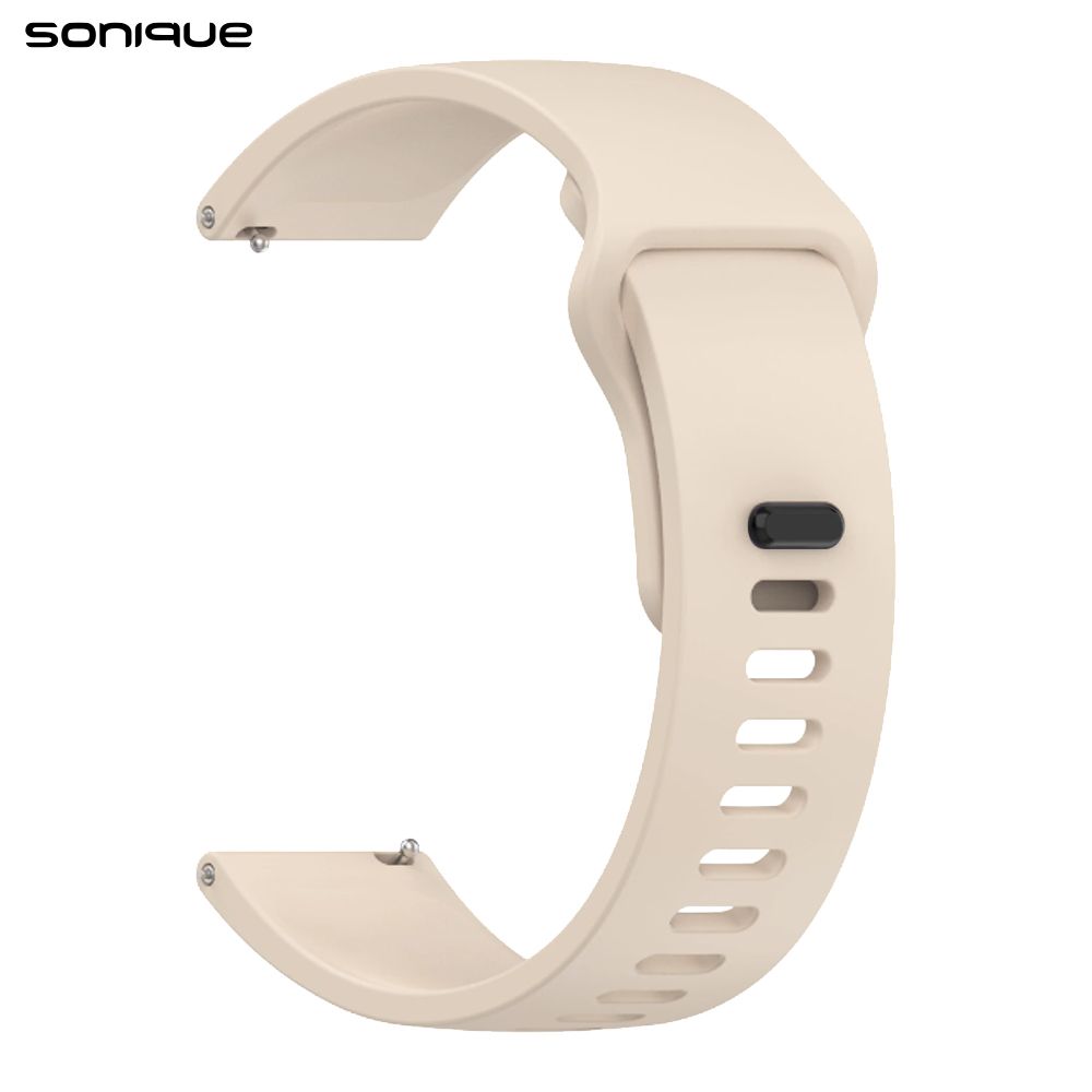 Λουράκι Σιλικόνης Sonique Color για Xiaomi Redmi Watch 5 Active / Redmi Watch 5 Lite Μπεζ
