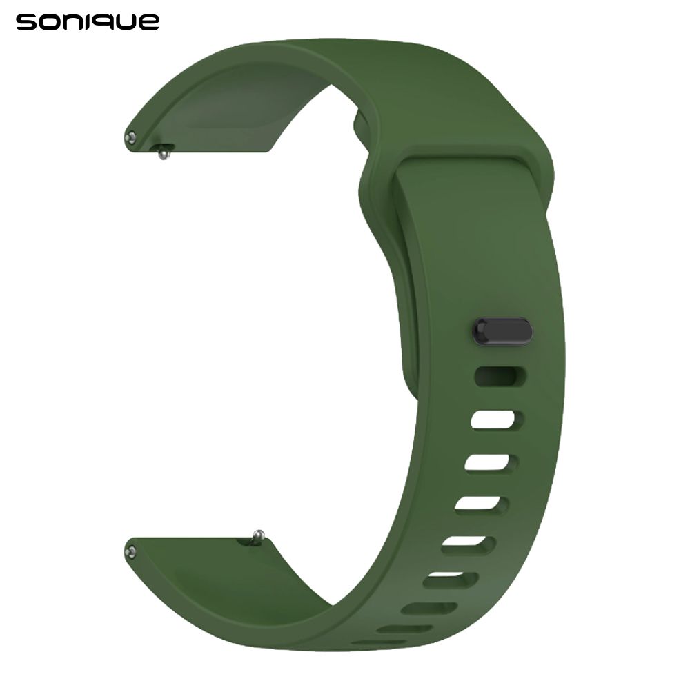 Λουράκι Σιλικόνης Sonique Color για Xiaomi Redmi Watch 5 Active / Redmi Watch 5 Lite Πράσινο Σκούρο