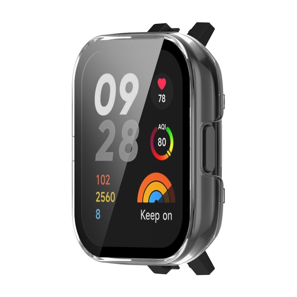 Θήκη Προστασία PC + Tempered Glass Sonique για Xiaomi Redmi Watch 3 Διάφανο