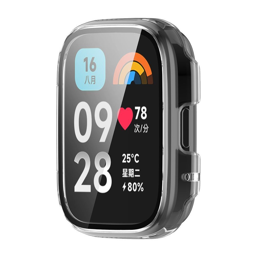 Θήκη Προστασία PC + Tempered Glass Sonique για Xiaomi Redmi Watch 3 Active / Redmi Watch 3 Lite Διάφανο