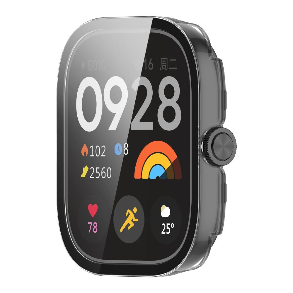 Θήκη Προστασία PC + Tempered Glass Sonique για Xiaomi Redmi Watch 4 Διάφανο