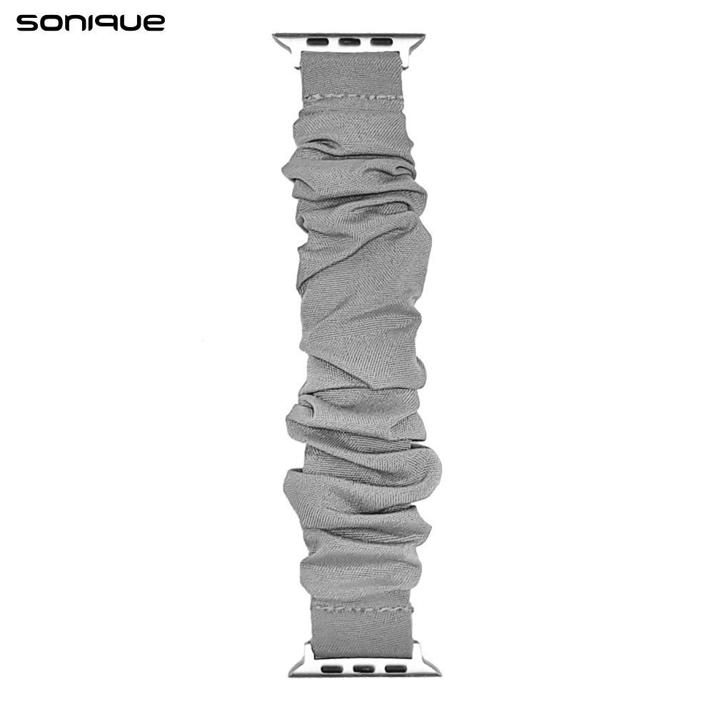 Λουράκι Scruncie Band Sonique για Apple Watch (38/40/41MM) Γκρι
