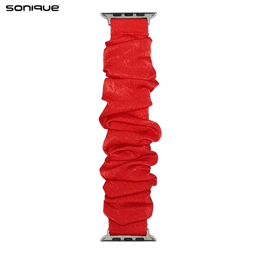 Λουράκι Scruncie Band Sonique για Apple Watch (38/40/41MM) Κόκκινο