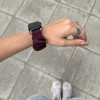 Λουράκι Scruncie Band Sonique για Apple Watch (38/40/41MM) Μωβ Σκούρο
