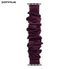 Λουράκι Scruncie Band Sonique για Apple Watch (42/44/45/49MM) Μωβ Σκούρο