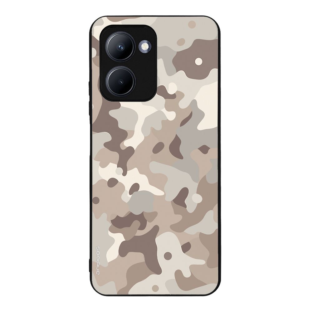 Θήκη Sonique Camouflage Army Series για Realme C33 Μπεζ