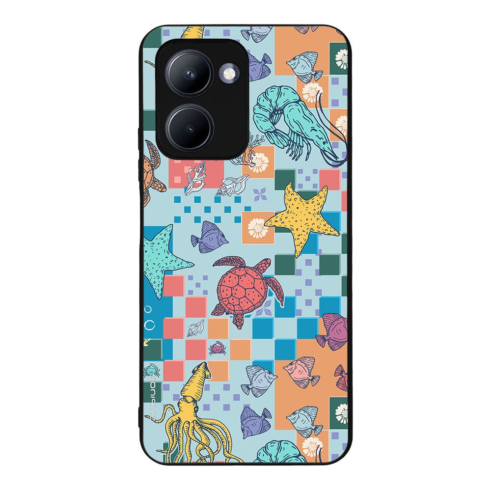 Θήκη Sonique Ocean Series για Realme C33 Μωσαϊκό