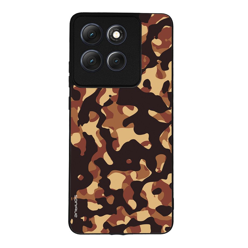 Θήκη Sonique Camouflage Army Series για Motorola Moto G86 5G / Moto G86 5G Power Καφέ 01