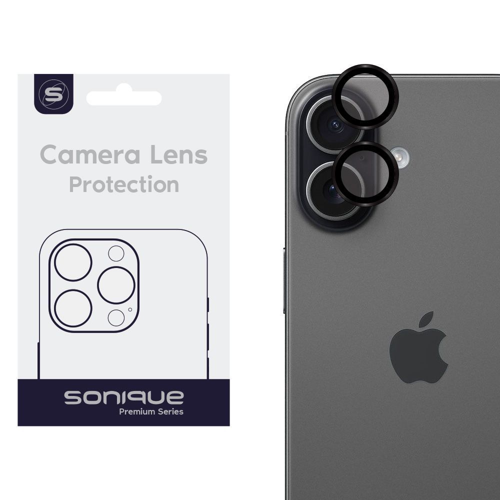 Camera Protection Sonique Lens Pro Apple iPhone 17 Black Titanium