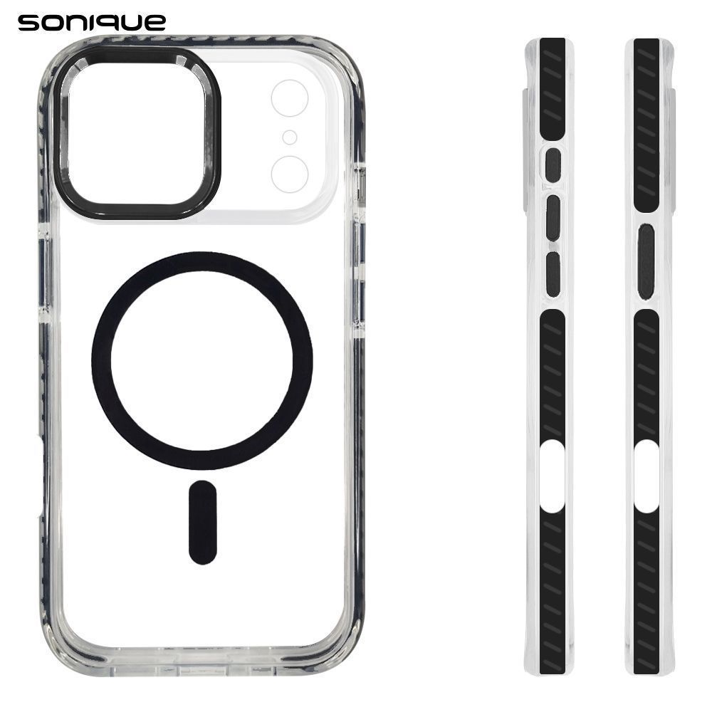Θήκη Magnetic MagHard Pro Sonique Apple iPhone 17 Pro Max Μαύρο