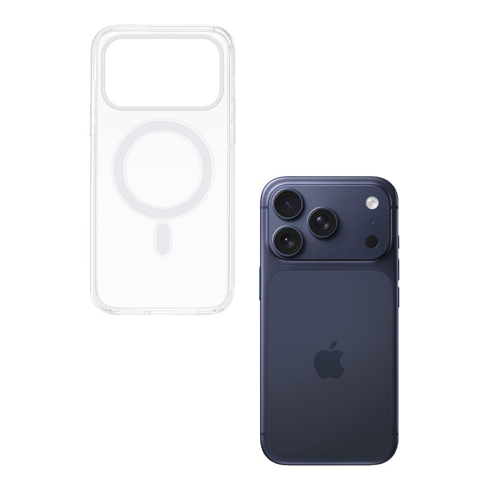 Θήκη Magnetic MagCase Sonique Apple iPhone 17 Pro Διάφανο
