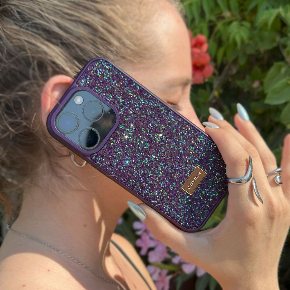 Θήκη Lux Diamond Sonique Apple iPhone 17 Pro Μωβ